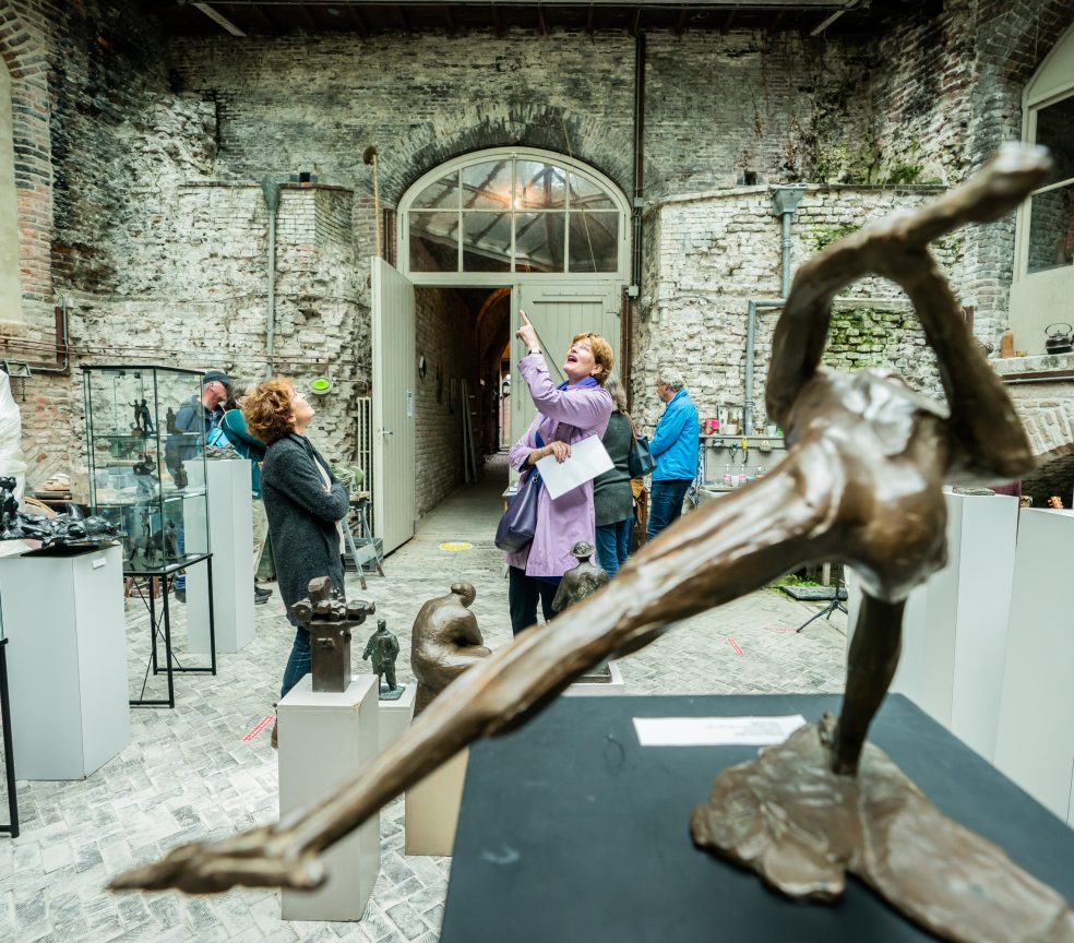 Expositie beeldhouwers