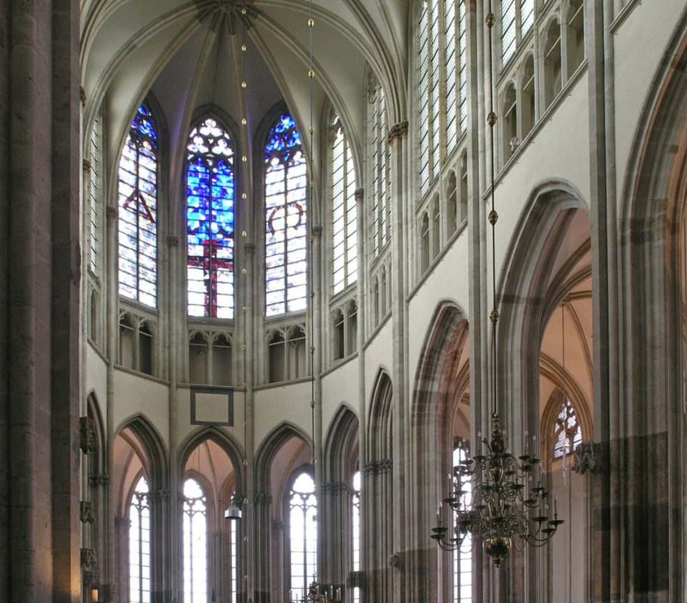 Modelboog bouwen in de Domkerk