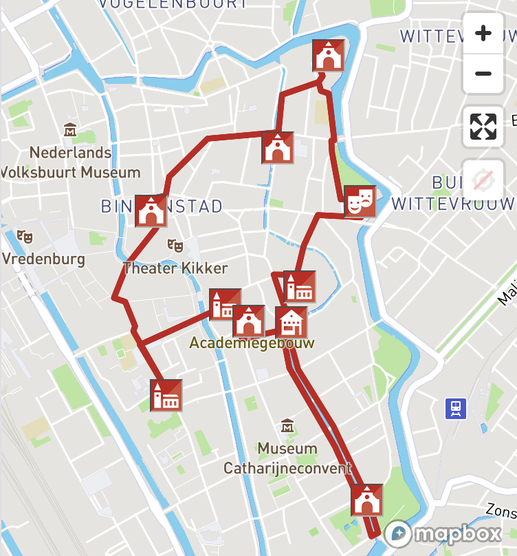 routekaart, de knop voor je locatie is niet beschikbaar.
