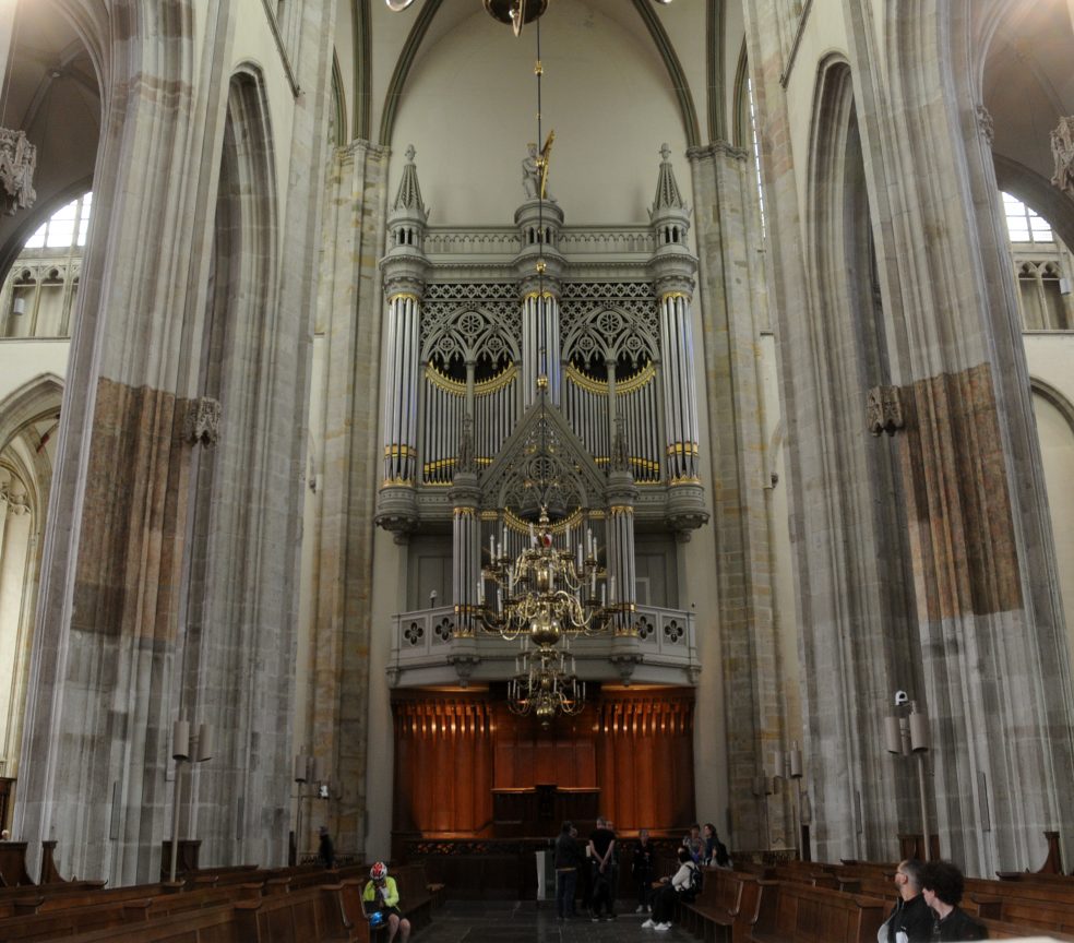 Modelboog bouwen in de Domkerk