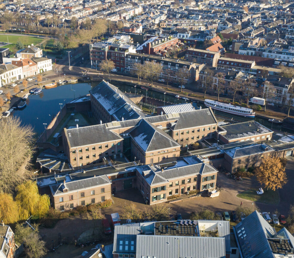 Informatieroute door gebouw